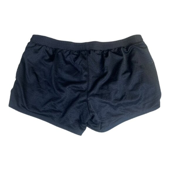 Aerie Athletic Medium Shorts Black Summer Tie Basketball Soccer Run Short Active - Picture 2 of 4